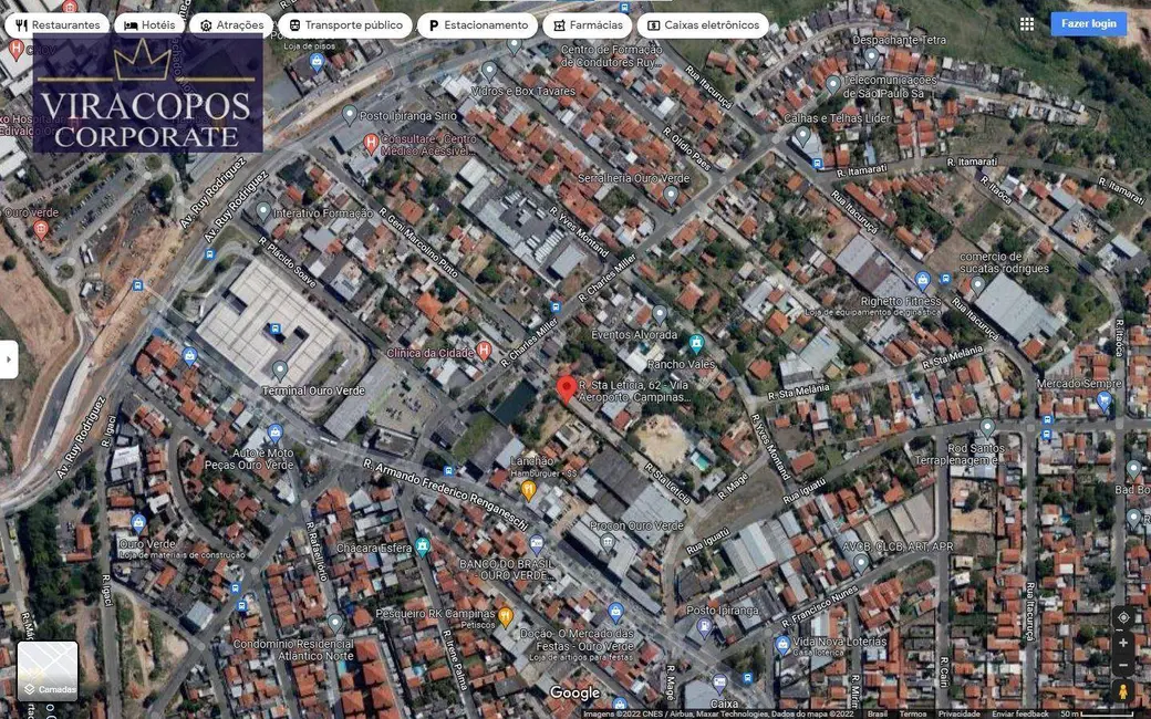 Foto 3 de Terreno / Lote para alugar, 1000m2 em Chácara Santa Letícia, Campinas - SP