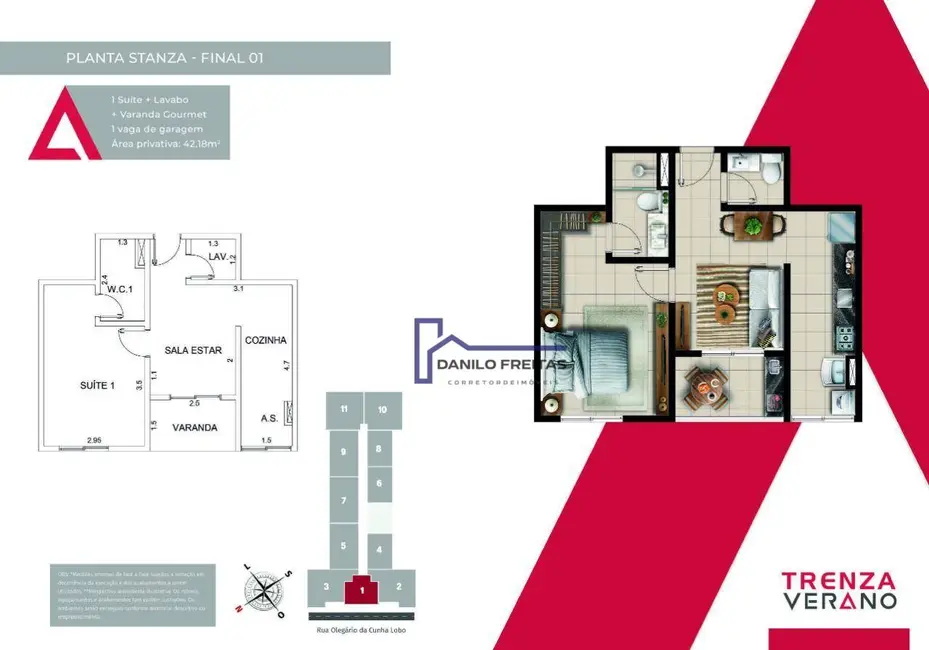 Foto 9 de Apartamento com 2 quartos à venda, 4172m2 em Alvinópolis, Atibaia - SP
