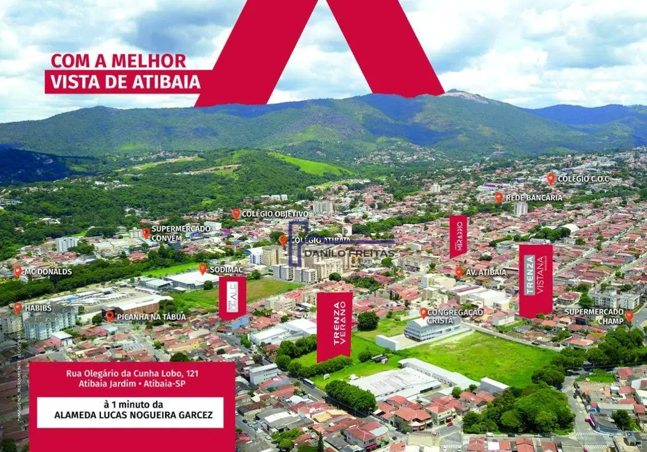 Foto 1 de Apartamento com 2 quartos à venda, 4172m2 em Alvinópolis, Atibaia - SP