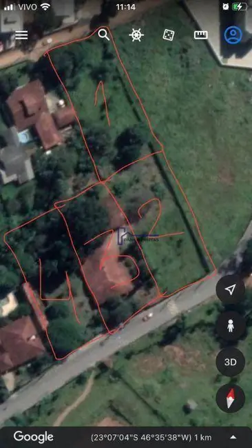 Foto 1 de Terreno / Lote à venda, 1612m2 em Loteamento Vale das Flores, Atibaia - SP