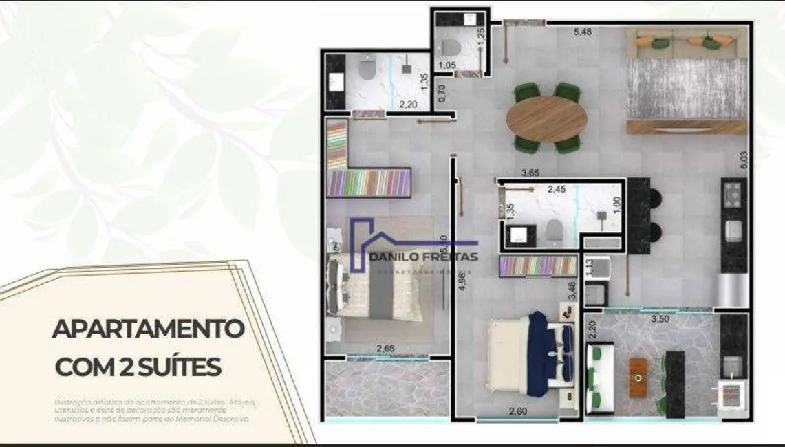 Foto 5 de Apartamento com 1 quarto à venda, 1096m2 em Nova Gardênia, Atibaia - SP