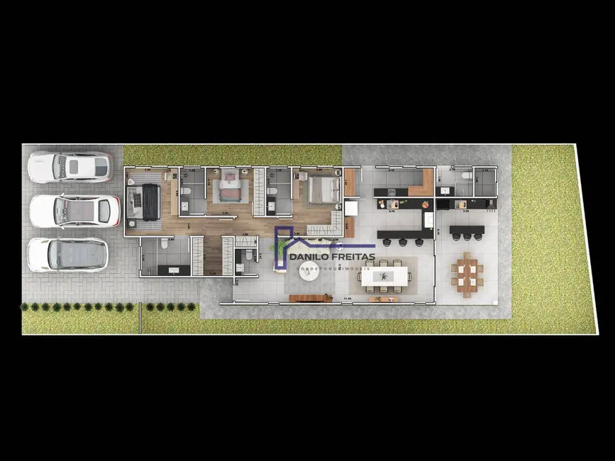 Foto 8 de Casa de Condomínio com 3 quartos à venda, 372m2 em Vila Santista, Atibaia - SP