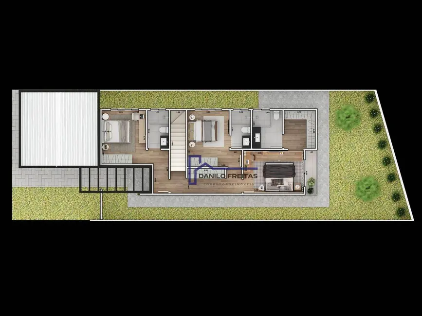 Foto 8 de Sobrado com 3 quartos à venda, 248m2 em Vila Santista, Atibaia - SP