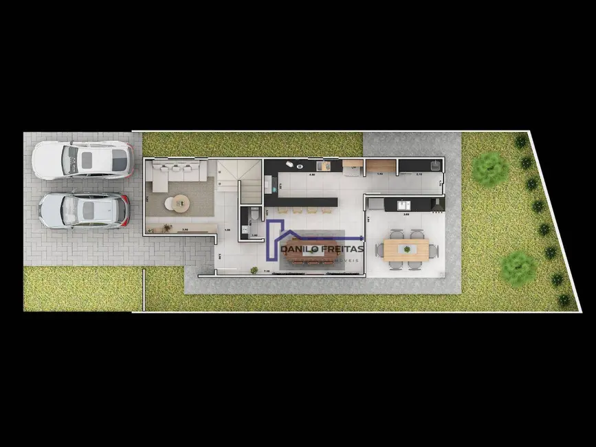 Foto 7 de Sobrado com 3 quartos à venda, 248m2 em Vila Santista, Atibaia - SP