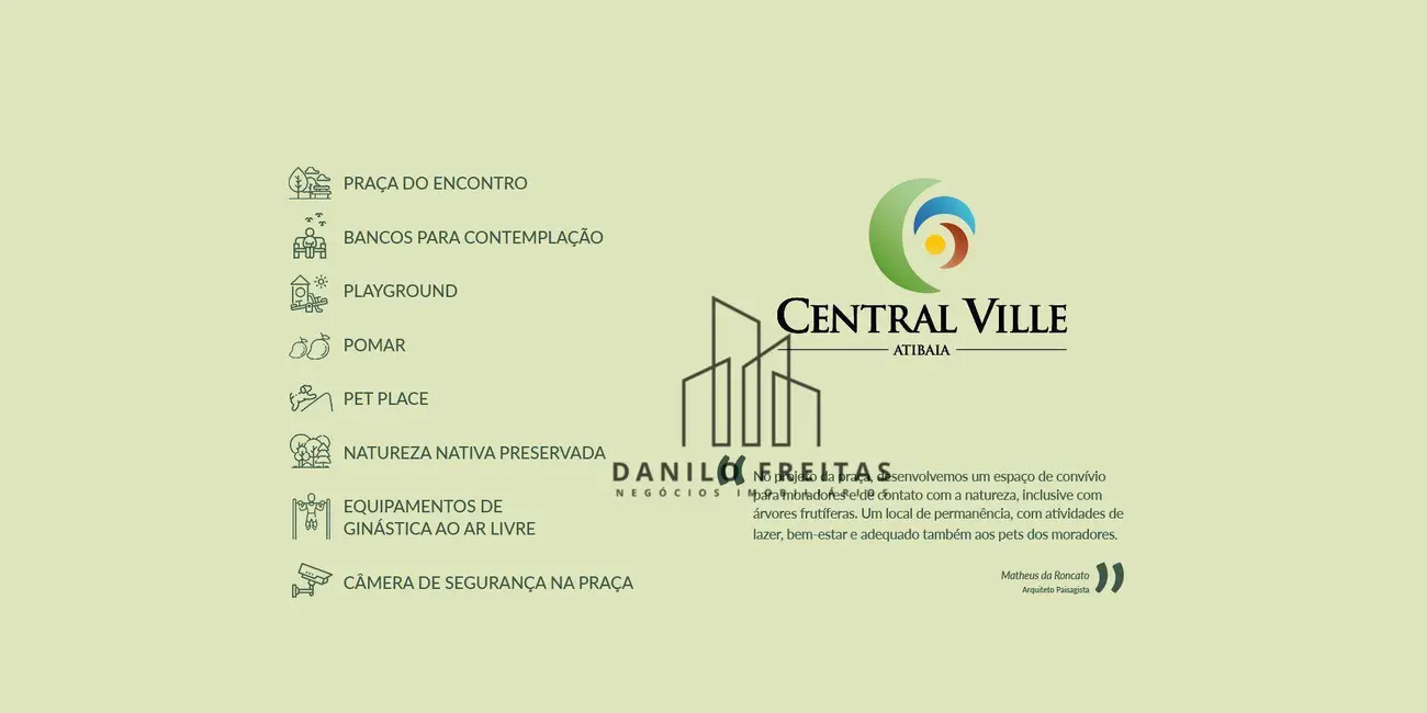 Foto 8 de Terreno / Lote à venda, 176m2 em Jardim Terceiro Centenário, Atibaia - SP