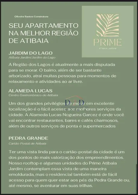 Foto 2 de Apartamento com 2 quartos à venda, 67m2 em Atibaia Jardim, Atibaia - SP