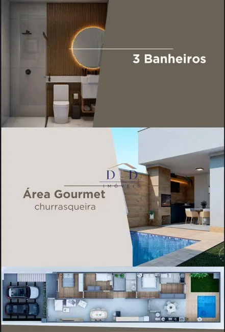 Casa com 3 quartos à venda, 210m2 em Jardim das Cerejeiras, Atibaia - SP - imagem 1 Foto 1 de Casa com 3 quartos à venda, 210m2 em Jardim das Cerejeiras, Atibaia - SP