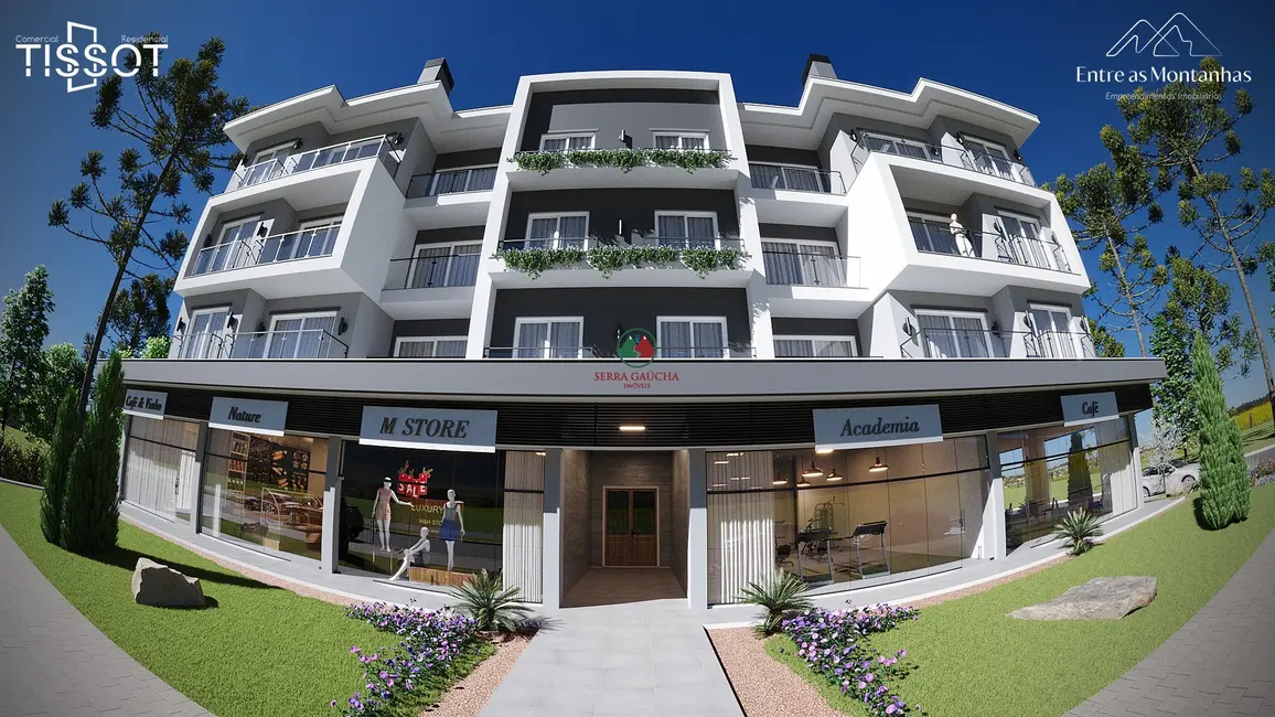 Apartamento com 1 quarto à venda, 51m2 em Várzea Grande, Gramado - RS - imagem 3 Foto 3 de Apartamento com 1 quarto à venda, 51m2 em Várzea Grande, Gramado - RS