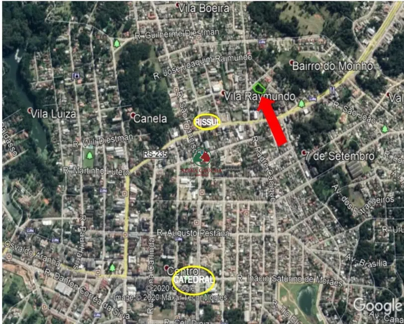 Terreno / Lote à venda, 1546m2 em Canela - RS - imagem 5 Foto 5 de Terreno / Lote à venda, 1546m2 em Canela - RS