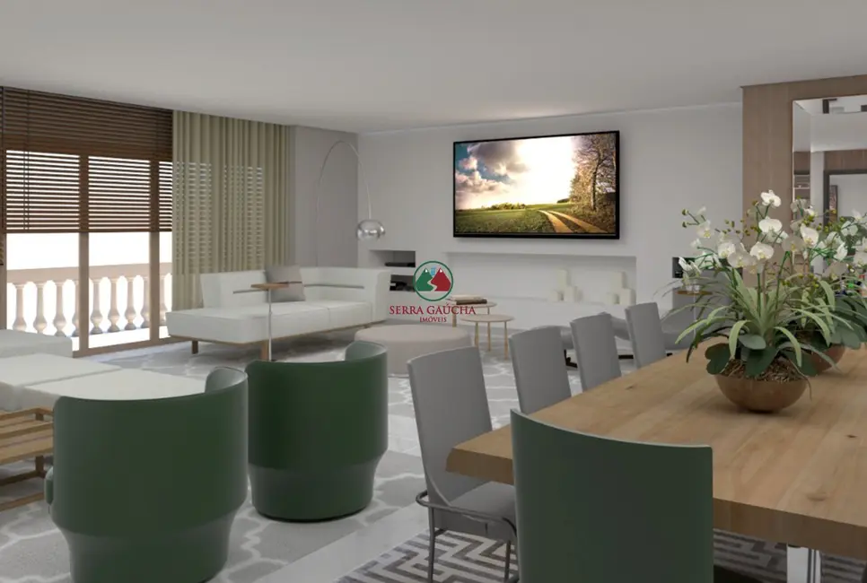 Apartamento com 3 quartos à venda, 214m2 em Gramado - RS - imagem 8 Foto 8 de Apartamento com 3 quartos à venda, 214m2 em Gramado - RS