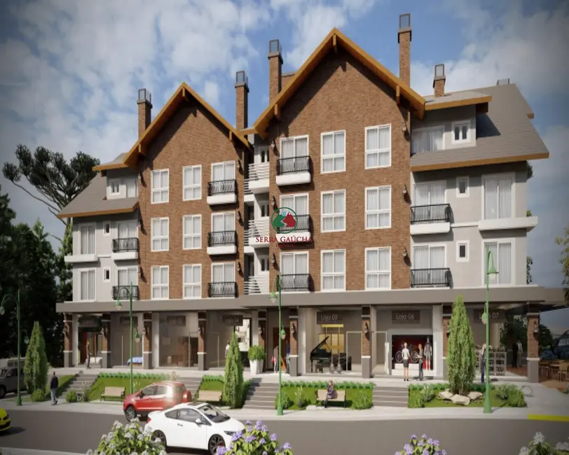 Apartamento com 2 quartos à venda, 86m2 em Gramado - RS - imagem 4 Foto 4 de Apartamento com 2 quartos à venda, 86m2 em Gramado - RS