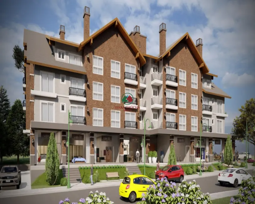 Apartamento com 1 quarto à venda, 55m2 em Gramado - RS - imagem 2 Foto 2 de Apartamento com 1 quarto à venda, 55m2 em Gramado - RS