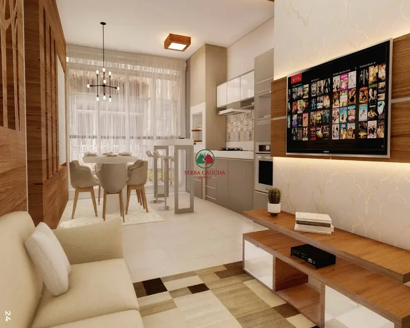 Foto 4 de Apartamento com 3 quartos à venda, 98m2 em Gramado - RS