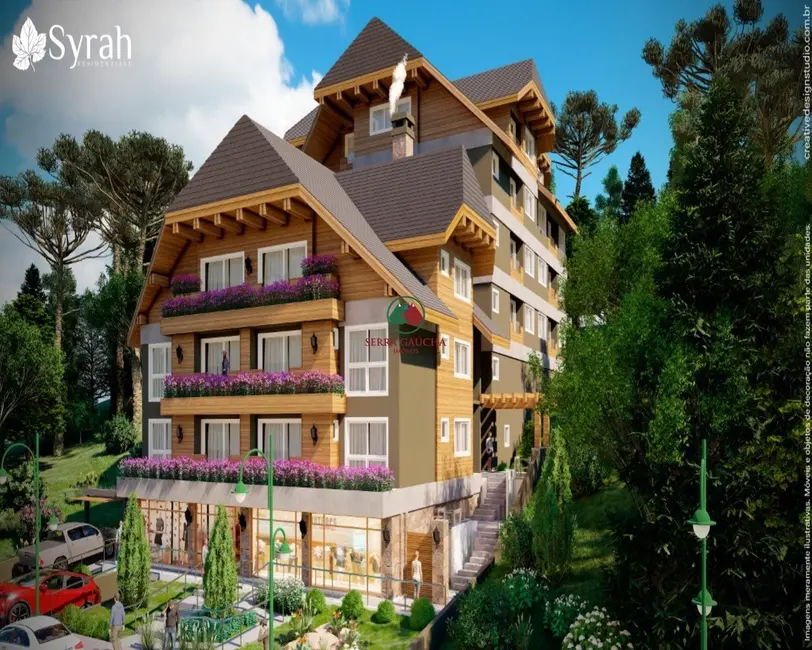 Foto 3 de Apartamento com 1 quarto à venda, 59m2 em Centro, Gramado - RS