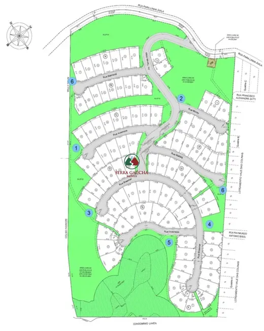 Foto 9 de Terreno / Lote à venda, 616m2 em Gramado - RS