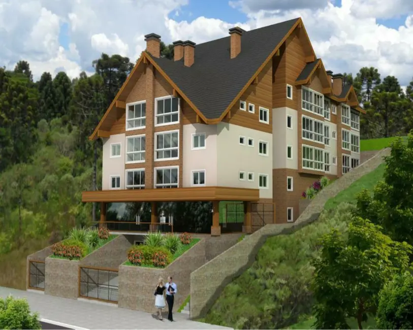 Apartamento com 2 quartos à venda, 75m2 em Gramado - RS - imagem 5 Foto 5 de Apartamento com 2 quartos à venda, 75m2 em Gramado - RS