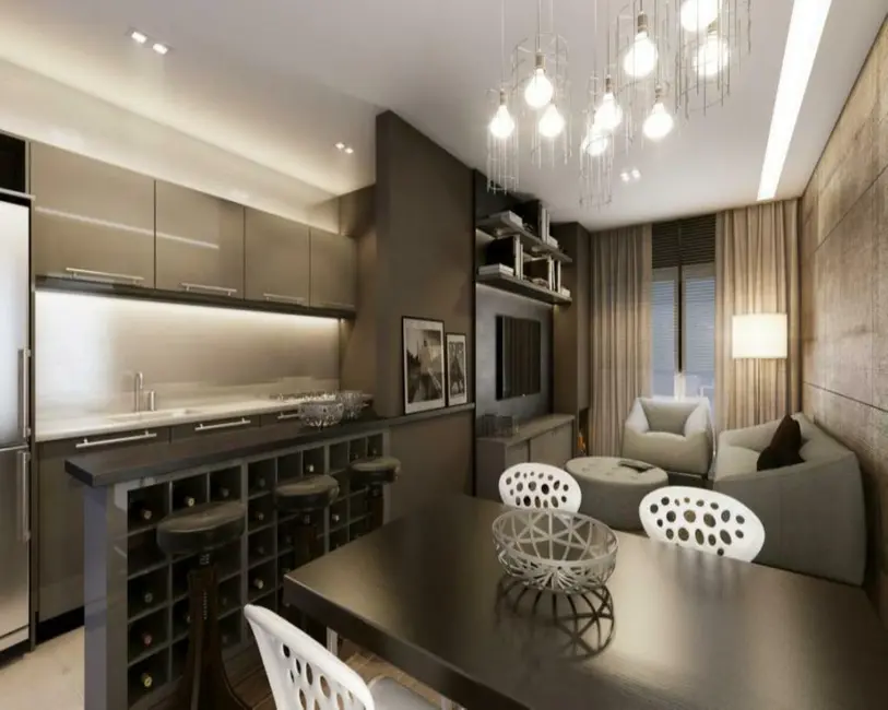 Apartamento com 2 quartos à venda, 75m2 em Gramado - RS - imagem 2 Foto 2 de Apartamento com 2 quartos à venda, 75m2 em Gramado - RS