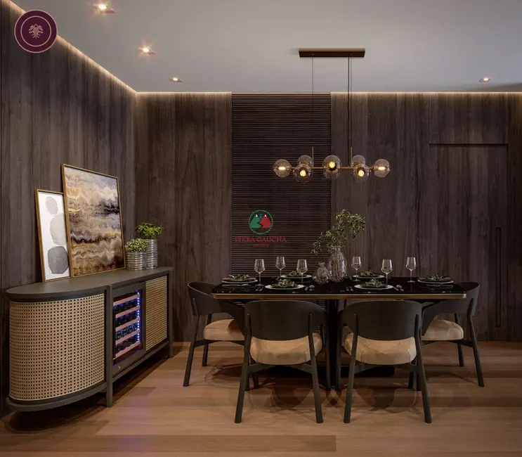 Apartamento com 2 quartos à venda, 78m2 em Gramado - RS - imagem 3 Foto 3 de Apartamento com 2 quartos à venda, 78m2 em Gramado - RS