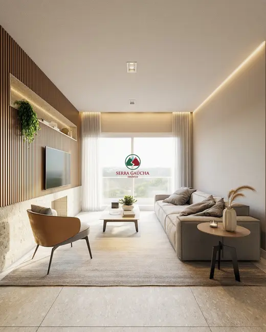 Apartamento com 3 quartos à venda, 123m2 em Gramado - RS - imagem 3 Foto 3 de Apartamento com 3 quartos à venda, 123m2 em Gramado - RS