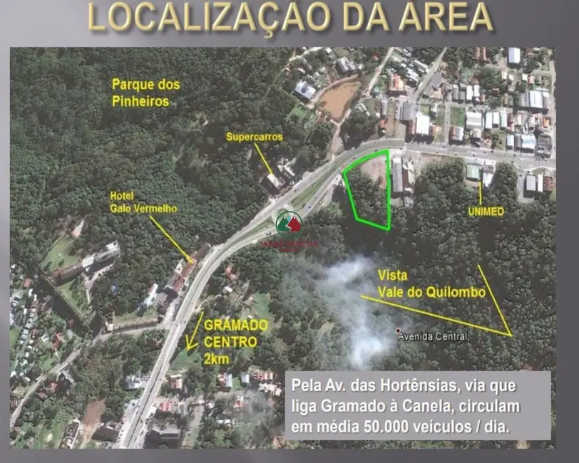 Foto 5 de Terreno / Lote à venda, 10424m2 em Gramado - RS