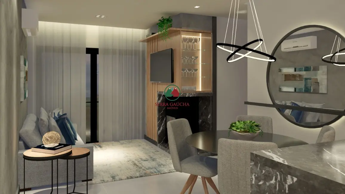 Apartamento com 2 quartos à venda, 57m2 em Gramado - RS - imagem 4 Foto 4 de Apartamento com 2 quartos à venda, 57m2 em Gramado - RS