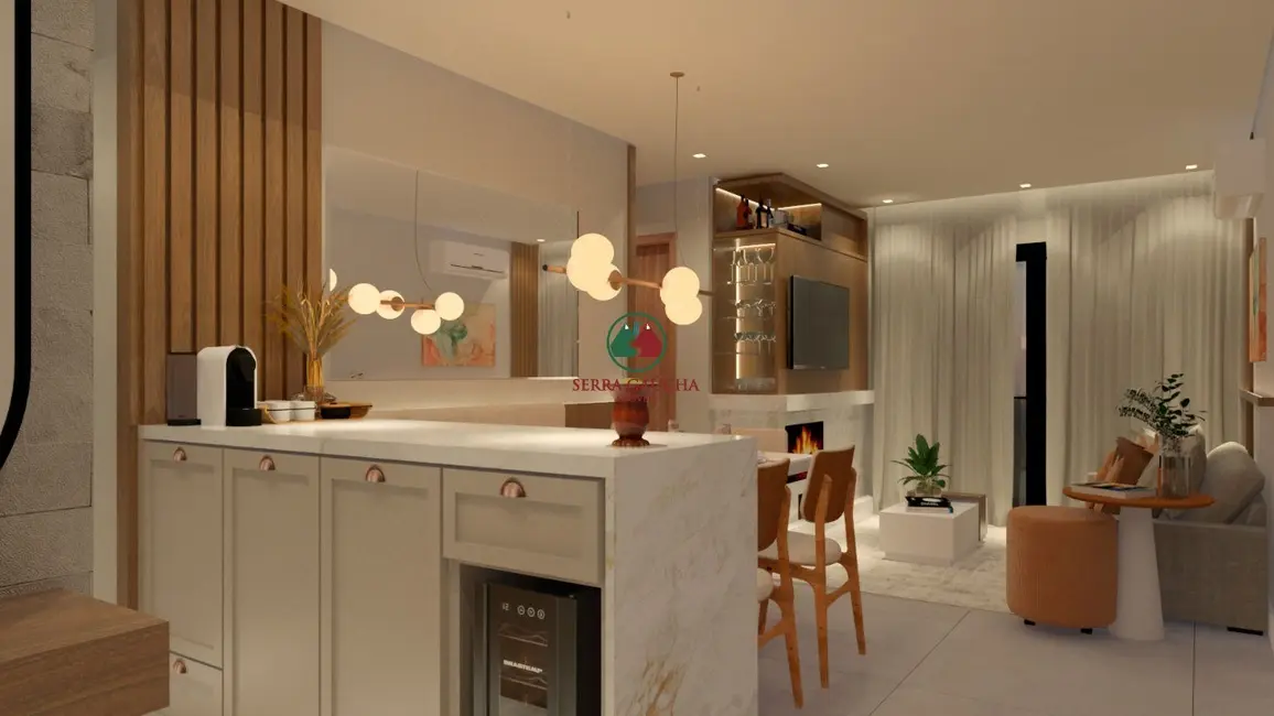 Apartamento com 2 quartos à venda, 57m2 em Gramado - RS - imagem 2 Foto 2 de Apartamento com 2 quartos à venda, 57m2 em Gramado - RS