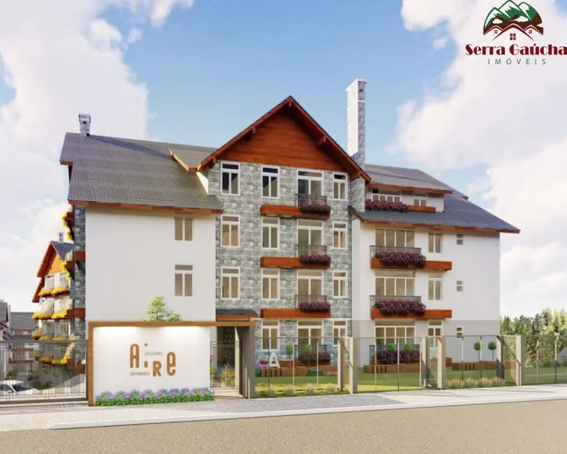 Foto 2 de Apartamento com 1 quarto à venda, 38m2 em Gramado - RS