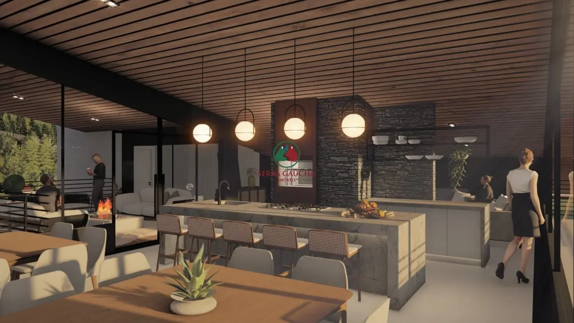 Apartamento com 3 quartos à venda, 99m2 em Várzea Grande, Gramado - RS - imagem 7 Foto 7 de Apartamento com 3 quartos à venda, 99m2 em Várzea Grande, Gramado - RS