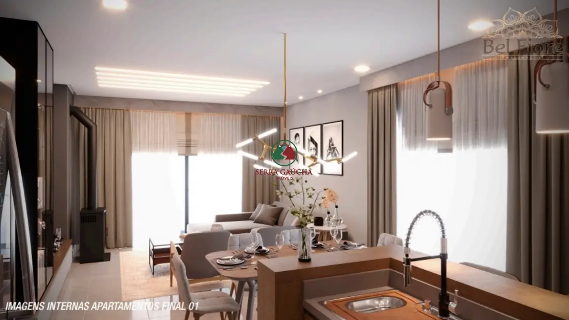 Foto 4 de Apartamento com 1 quarto à venda, 45m2 em Centro, Canela - RS