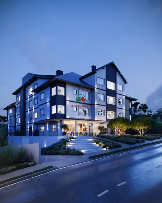 Apartamento com 2 quartos à venda, 66m2 em Gramado - RS - imagem 6 Foto 6 de Apartamento com 2 quartos à venda, 66m2 em Gramado - RS