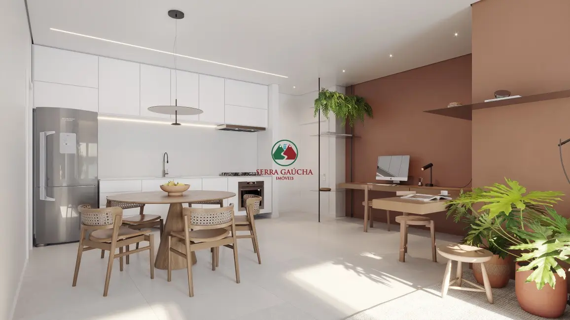 Apartamento com 2 quartos à venda, 66m2 em Gramado - RS - imagem 3 Foto 3 de Apartamento com 2 quartos à venda, 66m2 em Gramado - RS