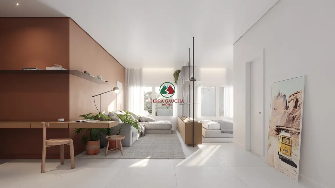 Apartamento com 2 quartos à venda, 66m2 em Gramado - RS - imagem 4 Foto 4 de Apartamento com 2 quartos à venda, 66m2 em Gramado - RS