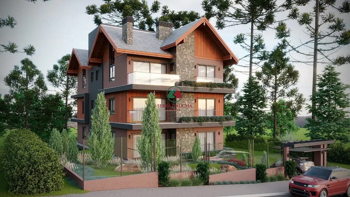 Apartamento com 3 quartos à venda, 90m2 em Gramado - RS - imagem 4 Foto 4 de Apartamento com 3 quartos à venda, 90m2 em Gramado - RS