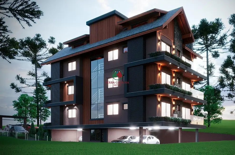 Apartamento com 3 quartos à venda, 90m2 em Gramado - RS - imagem 2 Foto 2 de Apartamento com 3 quartos à venda, 90m2 em Gramado - RS