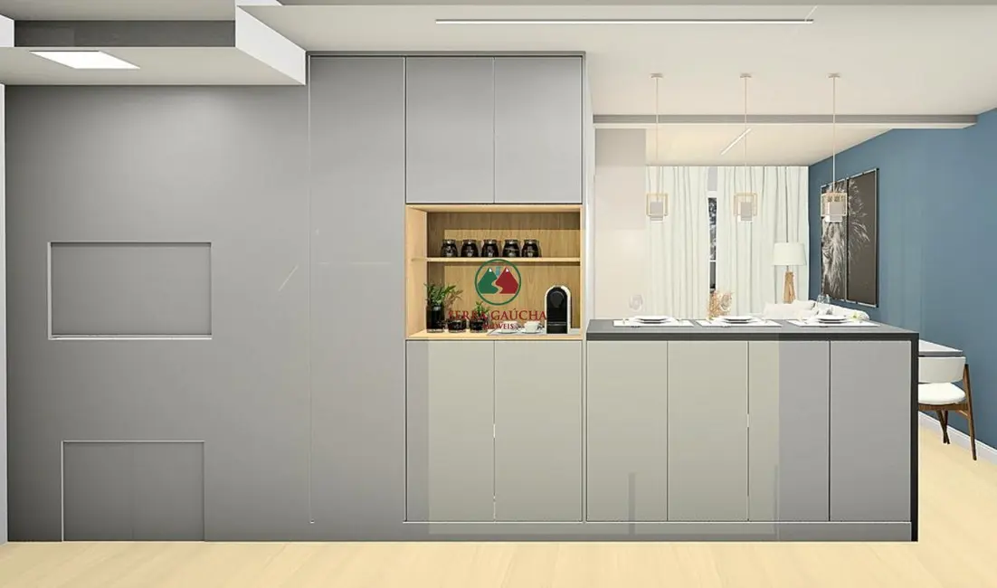 Apartamento com 1 quarto à venda, 51m2 em Gramado - RS - imagem 5 Foto 5 de Apartamento com 1 quarto à venda, 51m2 em Gramado - RS