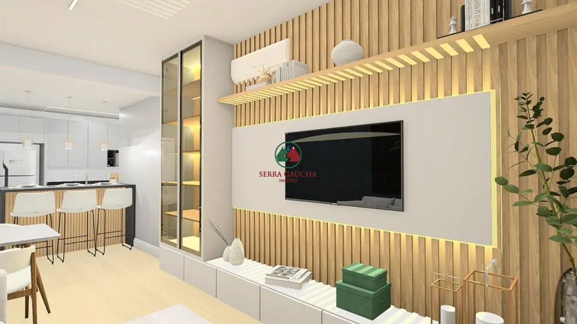 Apartamento com 1 quarto à venda, 51m2 em Gramado - RS - imagem 1 Foto 1 de Apartamento com 1 quarto à venda, 51m2 em Gramado - RS
