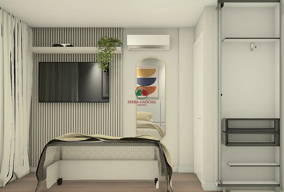 Apartamento com 1 quarto à venda, 51m2 em Gramado - RS - imagem 8 Foto 8 de Apartamento com 1 quarto à venda, 51m2 em Gramado - RS