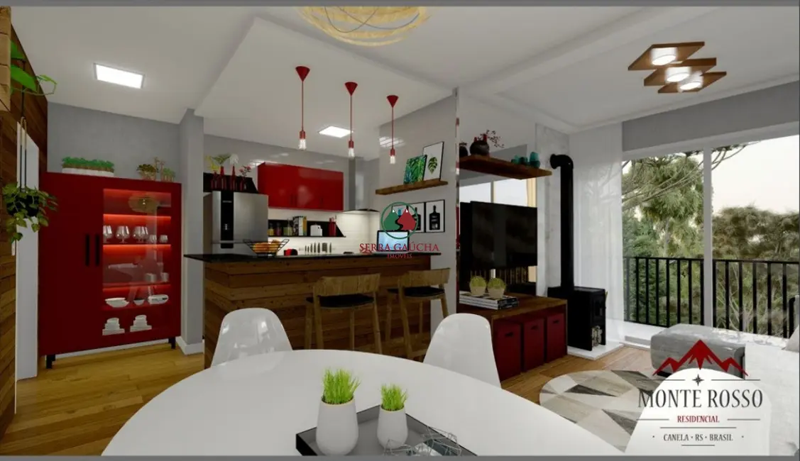 Apartamento com 2 quartos à venda, 88m2 em Centro, Canela - RS - imagem 4 Foto 4 de Apartamento com 2 quartos à venda, 88m2 em Centro, Canela - RS