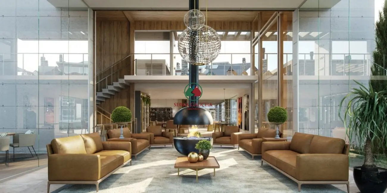 Apartamento com 1 quarto à venda, 66m2 em Gramado - RS - imagem 9 Foto 9 de Apartamento com 1 quarto à venda, 66m2 em Gramado - RS