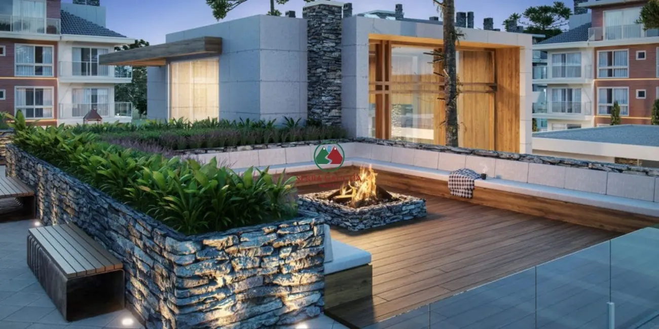 Apartamento com 1 quarto à venda, 66m2 em Gramado - RS - imagem 4 Foto 4 de Apartamento com 1 quarto à venda, 66m2 em Gramado - RS