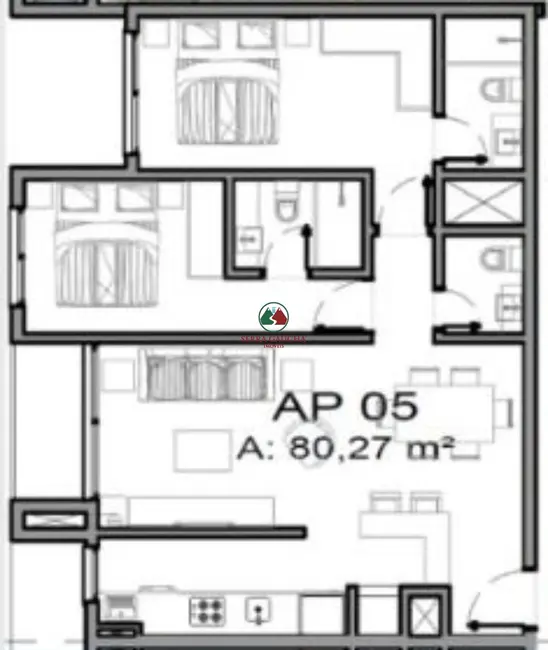 Apartamento com 2 quartos à venda, 80m2 em Centro, Canela - RS - imagem 8 Foto 8 de Apartamento com 2 quartos à venda, 80m2 em Centro, Canela - RS