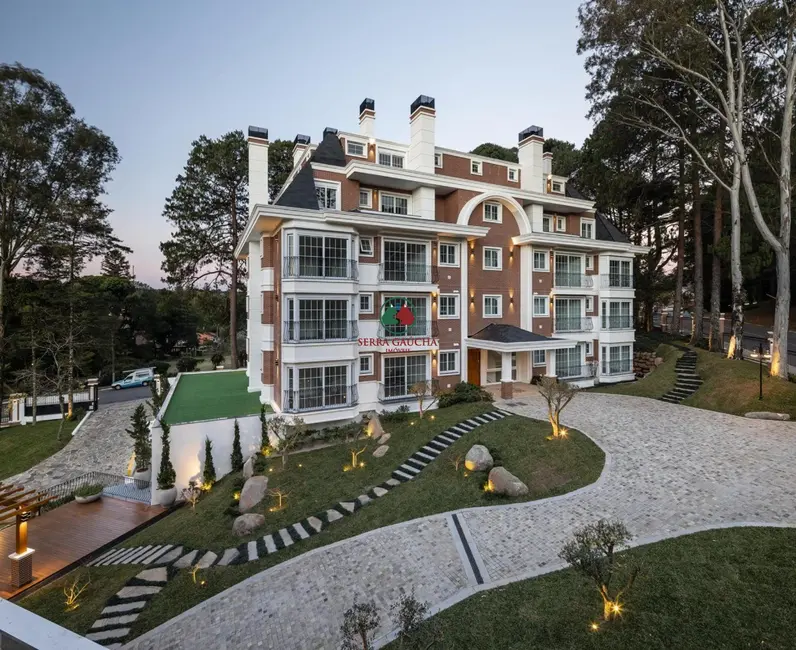 Apartamento com 4 quartos à venda, 106m2 em Gramado - RS - imagem 4 Foto 4 de Apartamento com 4 quartos à venda, 106m2 em Gramado - RS