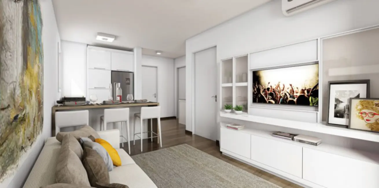 Foto 2 de Apartamento com 2 quartos à venda, 52m2 em Rondônia, Novo Hamburgo - RS