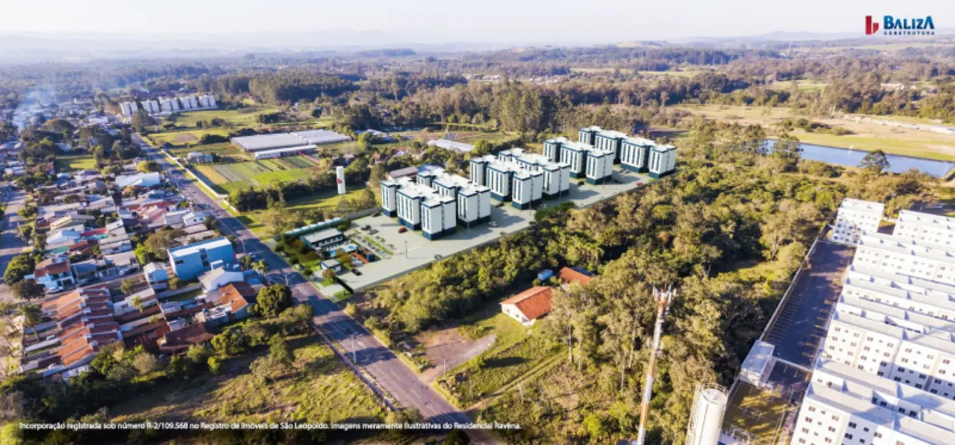 Foto 8 de Apartamento com 2 quartos à venda, 43m2 em Feitoria, Sao Leopoldo - RS