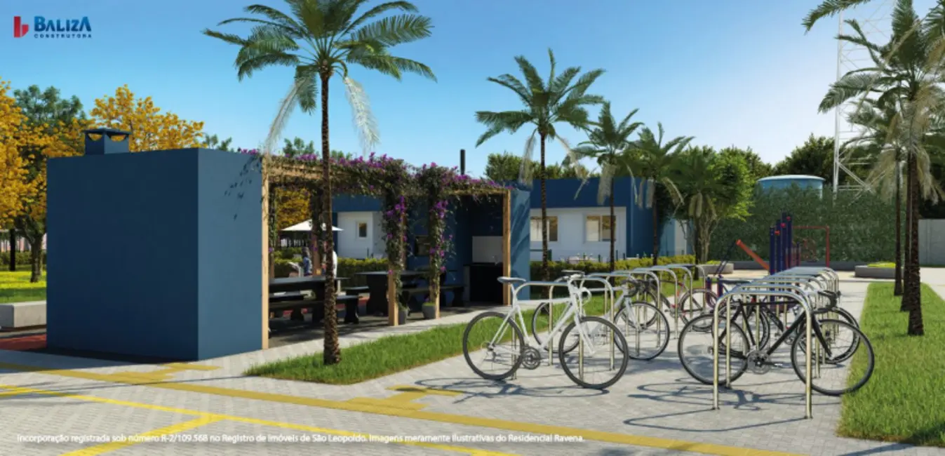 Foto 4 de Apartamento com 2 quartos à venda, 43m2 em Feitoria, Sao Leopoldo - RS