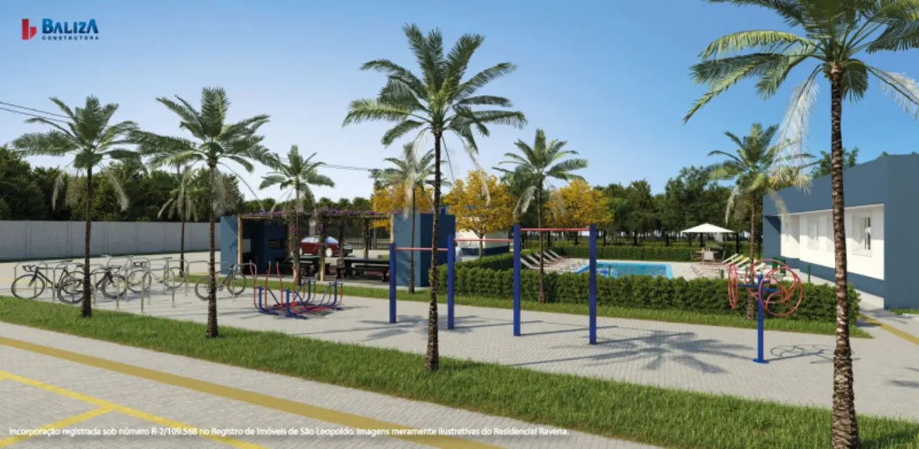 Foto 3 de Apartamento com 2 quartos à venda, 43m2 em Feitoria, Sao Leopoldo - RS