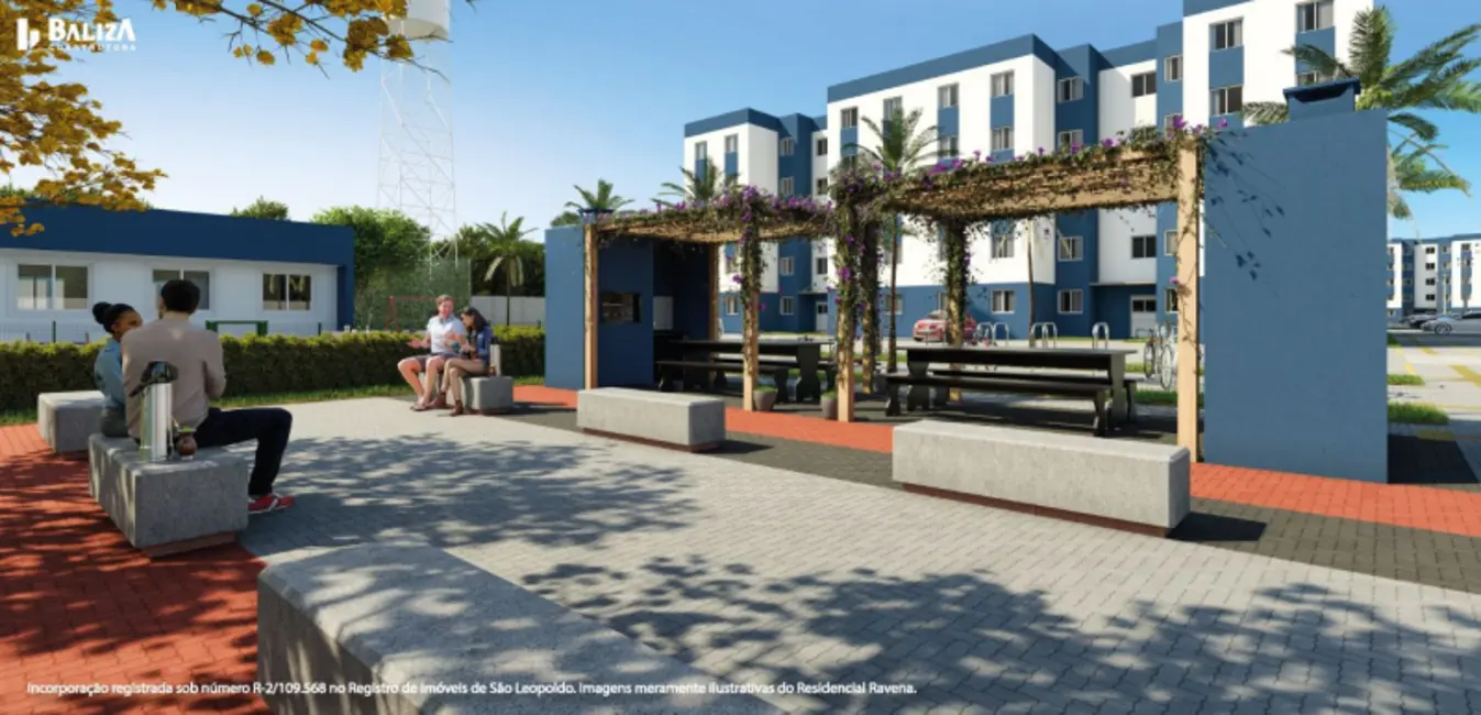 Foto 5 de Apartamento com 2 quartos à venda, 43m2 em Feitoria, Sao Leopoldo - RS