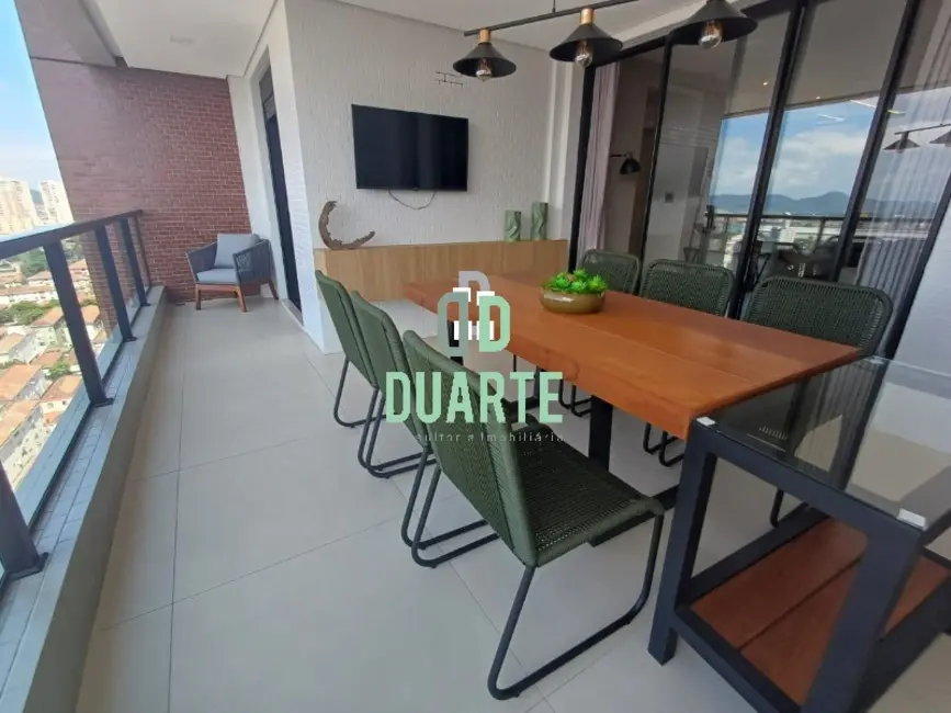 Foto 2 de Apartamento com 3 quartos à venda, 121m2 em Aparecida, Santos - SP