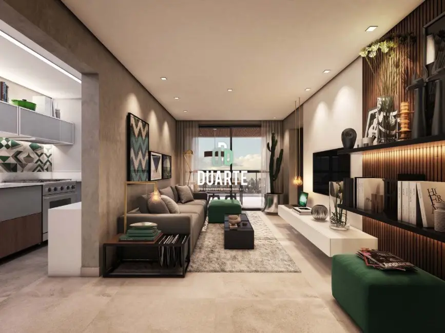 Foto 2 de Apartamento com 2 quartos à venda, 85m2 em Boqueirão, Santos - SP