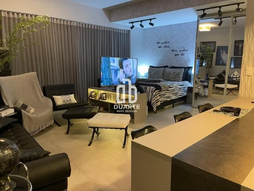 Foto 1 de Apartamento com 1 quarto à venda, 52m2 em Pompéia, Santos - SP
